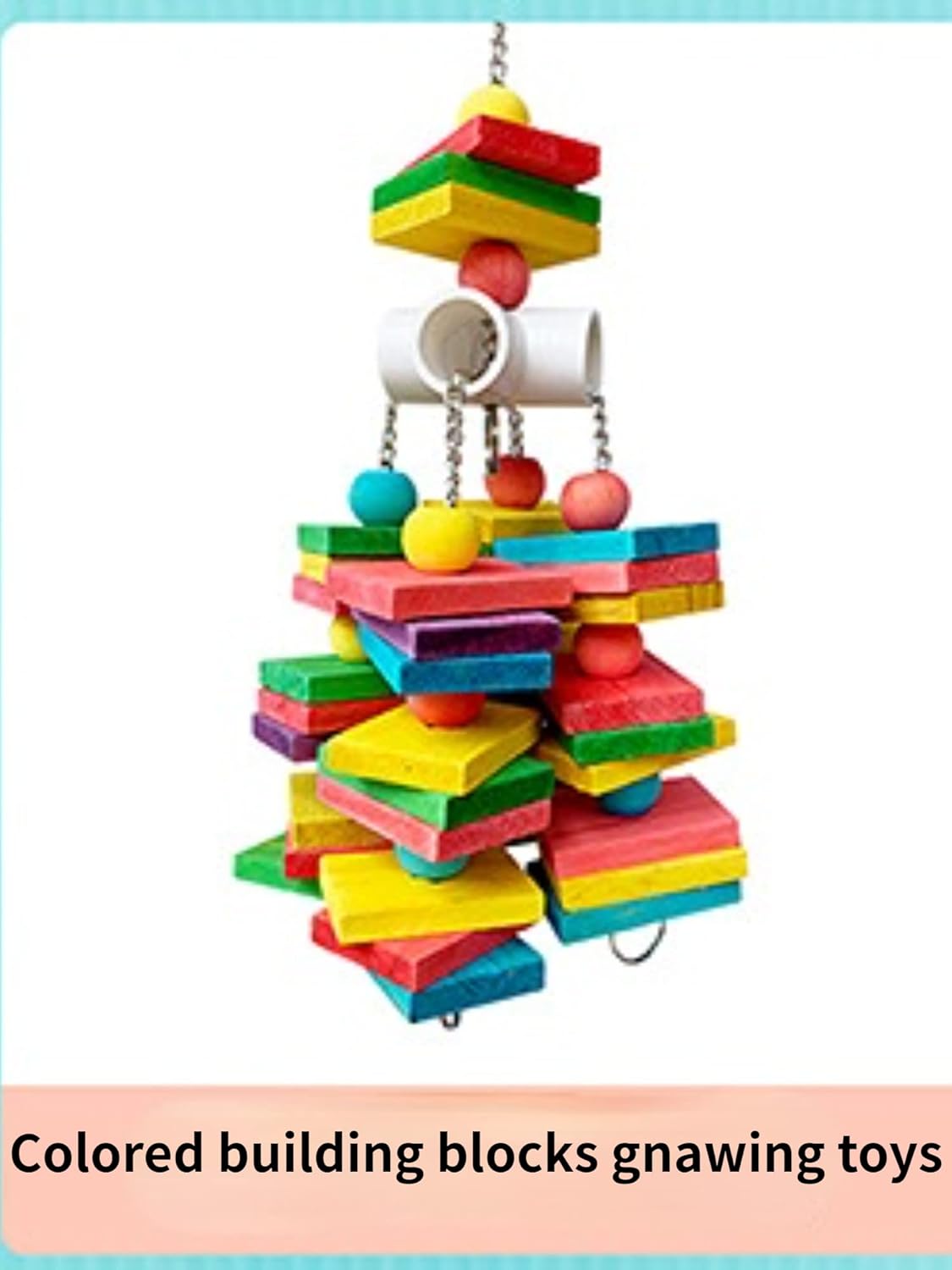 Bird Spiral Rope Perch, Bird Hemp Rope Swing Perch, Bird Cage Stand Pole Accessories, Bird Standing Climbing Toy for Parrot Parakeet Budgies Lovebirds Cockatiels (Small)