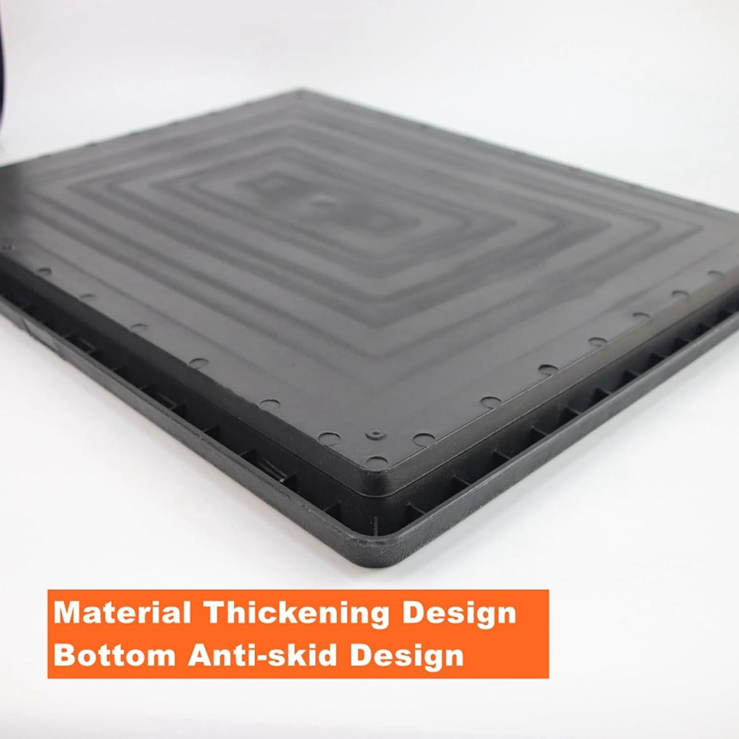 Dog Grass Pad with Tray 25"X20" - Portable Dog Litter Box for Balcony/Patio, Indoor/Outdoor Artificial Turf Pet Potty for Puppy Training, with Washable Pee Pad and Fake Grass Mat