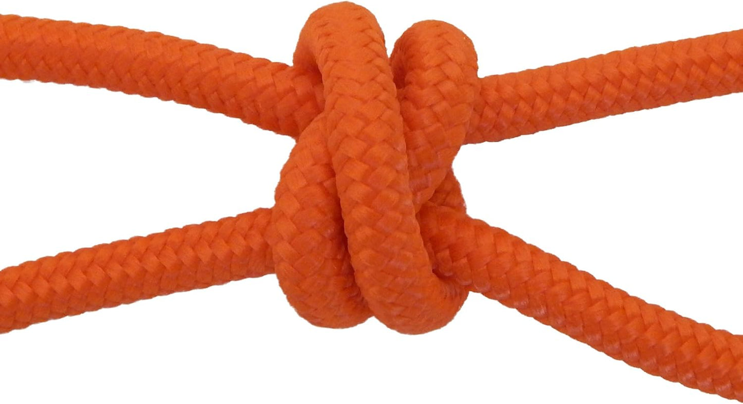 Horse Rope Training Halter - 4 Knot 1/4" Stiff Halter Cord - Used by Famous Trainers Multiple Sizes Multiple Colors