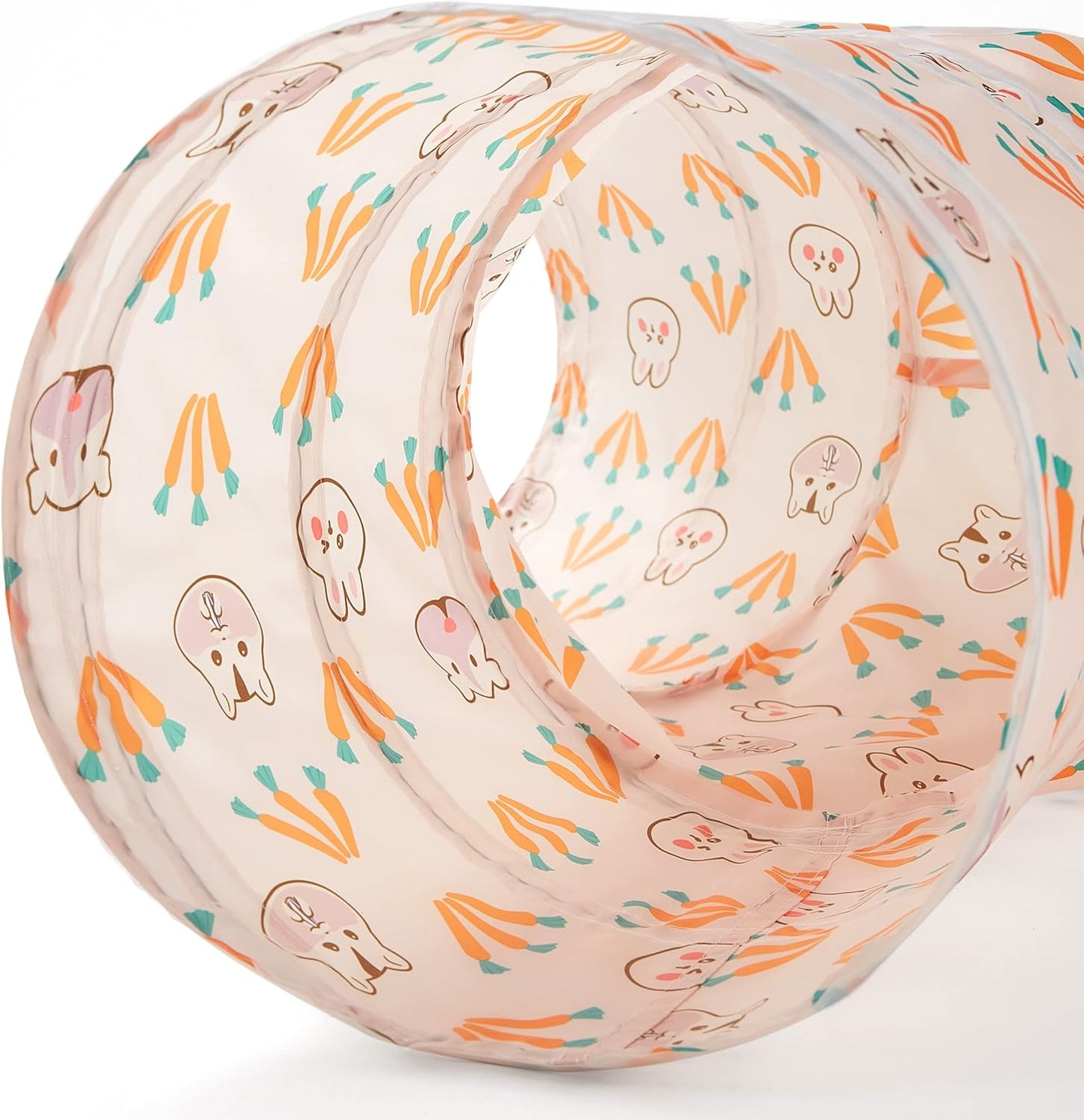 Tempcore Pet Cat Tunnel Tube Cat Toys 3 Way Collapsible, Cat Tunnels for Indoor Cats,Kitty Tunnel Bored Pet Toys Peek Hole Toy Ball, Puppy, Kitty, Kitten, Rabbit