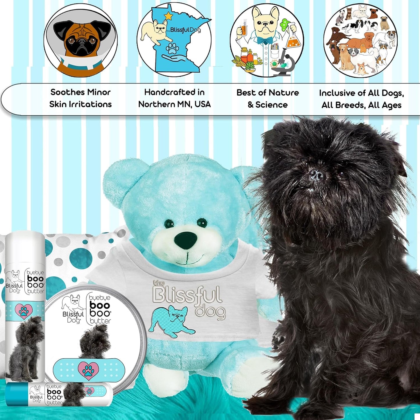 The Blissful Dog Affenpinscher Boo Butter 0.50 oz