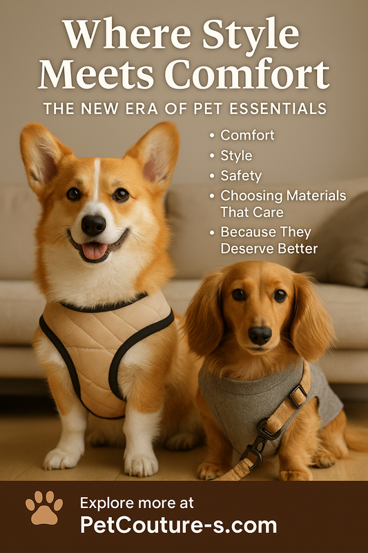 “Where Style Meets Comfort: The New Era of Pet Essentials”