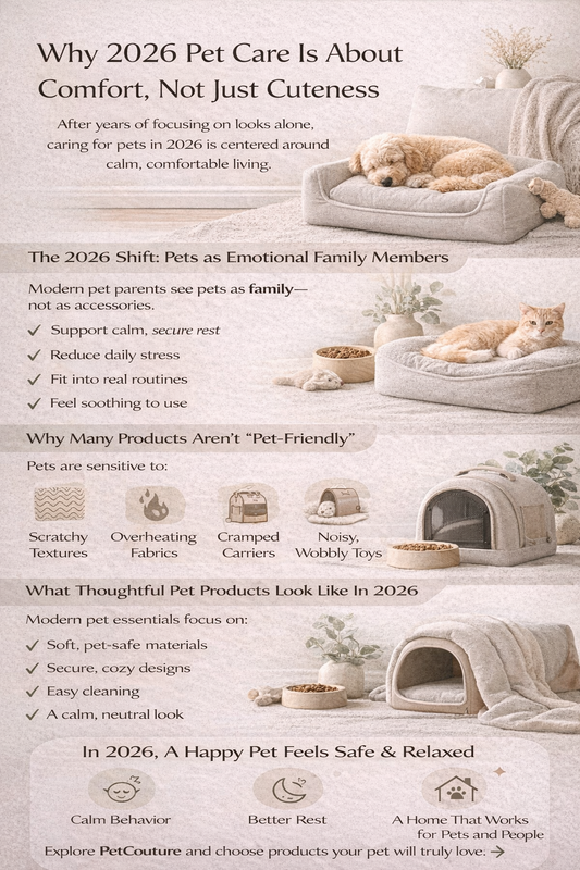 Why 2026 Pet Care Is About Comfort, Not Just Cuteness