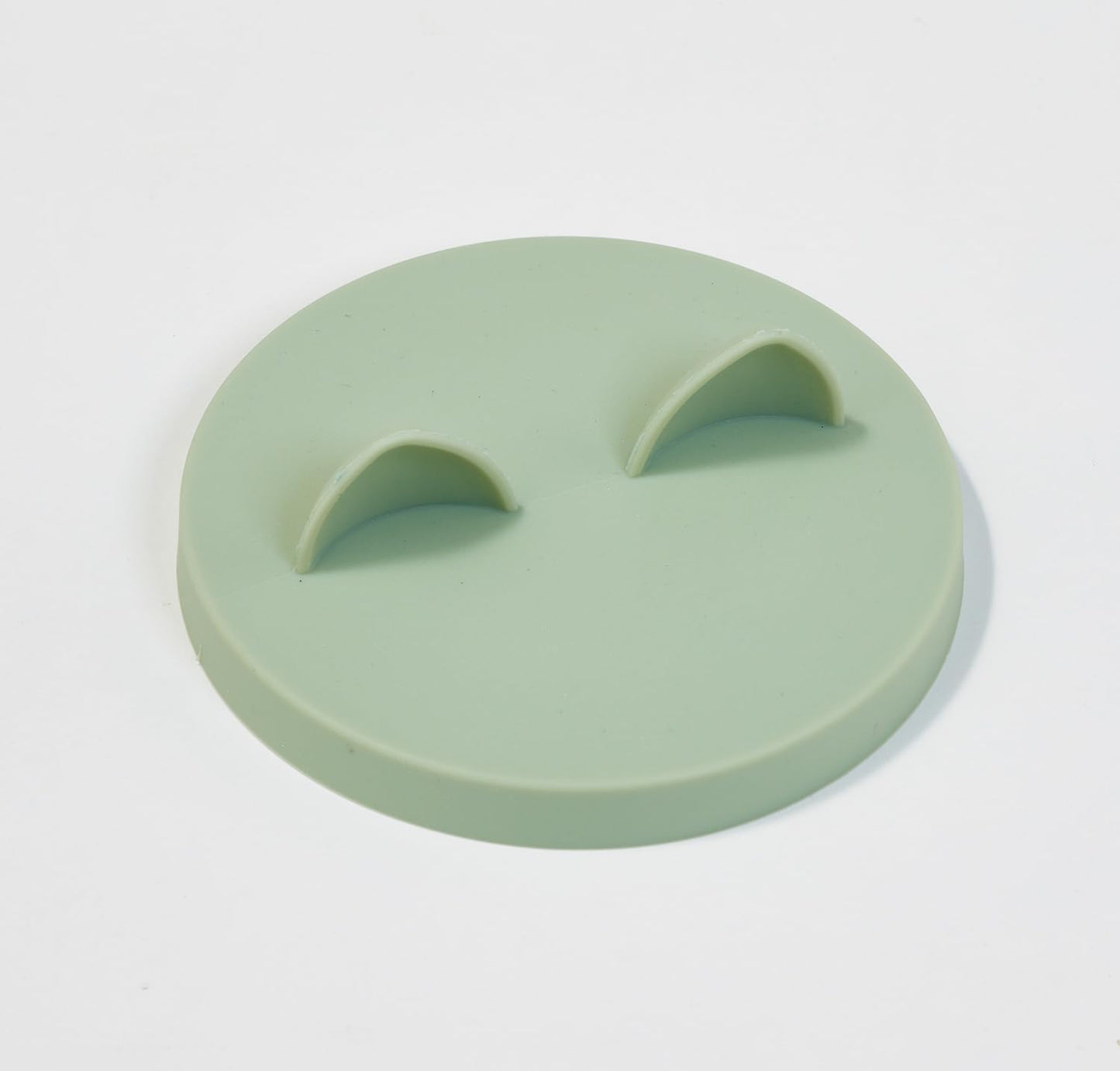 OHMO 2 Pack Dog Food Can Lids, (3, 12, 14oz etc.) Universal Size BPA Free Silicone Covers for Cat and Pet Food, Light Green