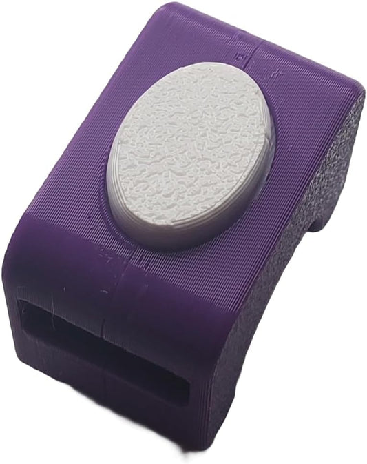 Flex Clicker Hands-Free Training Ring | Finger Clicker for Dog Obedience | Puppy Behavior Tool | Animal Trainer for Birds & Horses | Discipline & Behavior Aid | Easy-to-Use Teaching Device | Purple