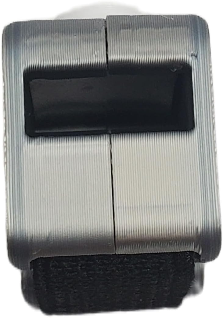 Flex Clicker Premium Hands-Free Training Ring | Dog Clicker for Training | Puppy Trainer | Pet Tool for Dogs, Cats, Horses & Birds | Multiple Colors Available (Silver)