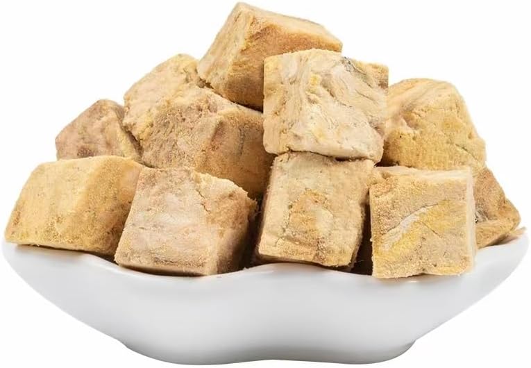 Organic Freeze Dried Dog & Cat Treats - Single Ingredient, Grain Free Food Toppers for Healthy Pets, No Fillers or Preservatives (3 Bag, Salmon)