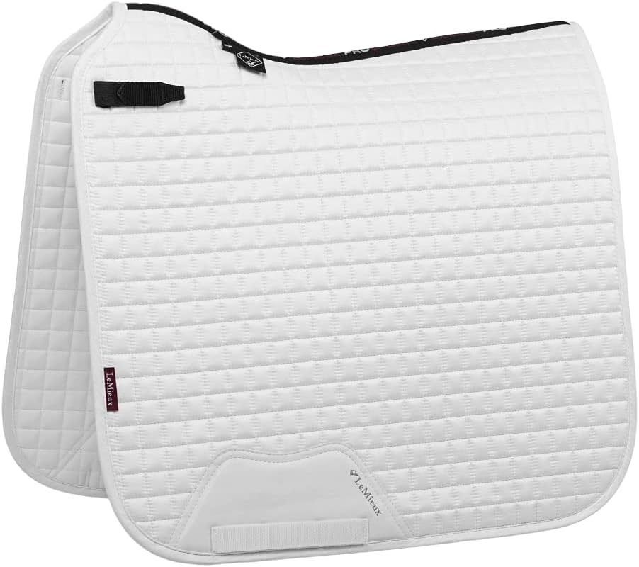 LeMieux Suede Dressage Square - English Saddle Pads for Horses - Equestrian Riding Equipment and Accessories