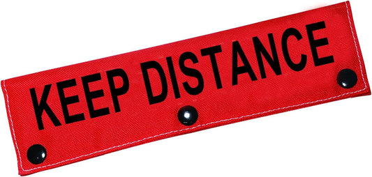 Funny Dog Leash Sleeve Keep Distance Dog Leash Wrap Sleeve Pet Birthday Gift (Keep Distance-Sleeve)