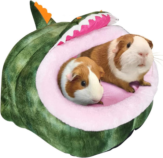 LEFTSTARER Guinea Pig Rat Bed and Hideout for Ferret Hedgehog Sleep and Hide, Hamster Small Pet Animals Supplies Toy Cage Accessories Nest