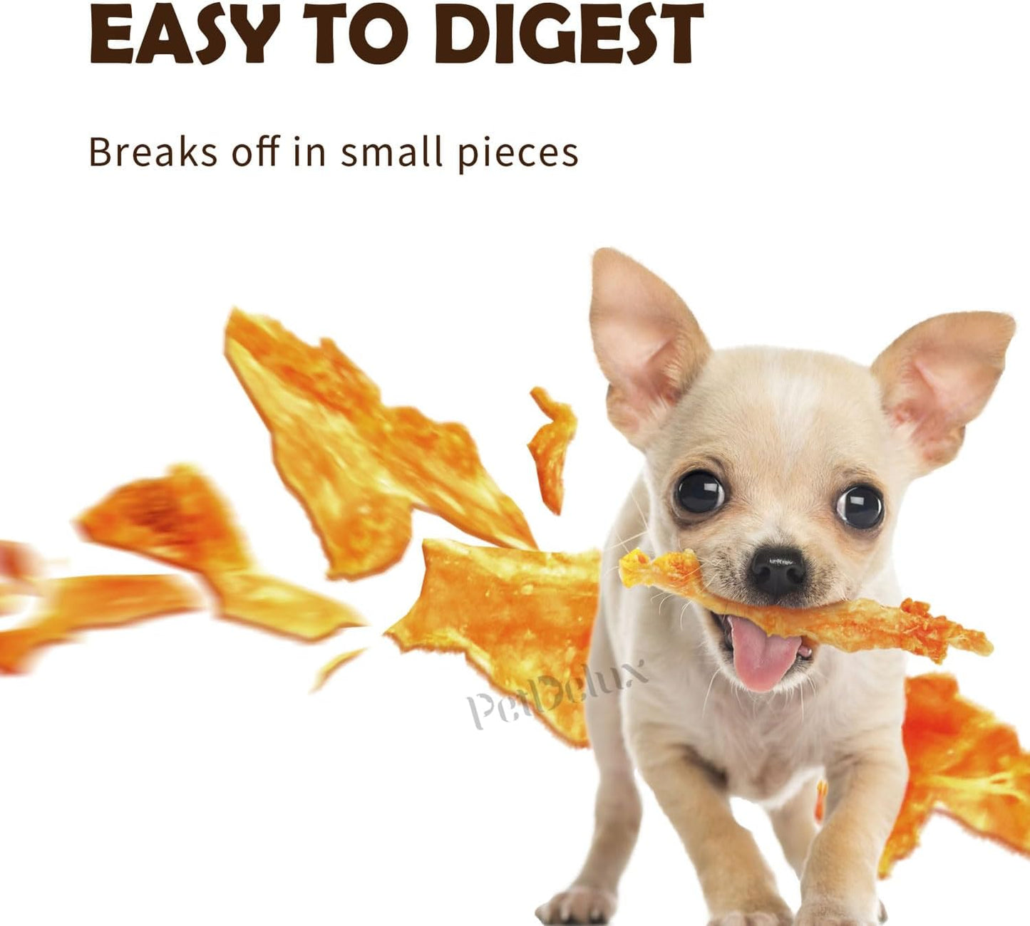 iPaw Turkey Tendons for Dogs, 100% Turkey and US Sourced Raw Material, Hypoallergenic, All Natural Human Grade Puppy Chew, Rawhide Alternative Dog Treats, 10 Unit/Packs Strip