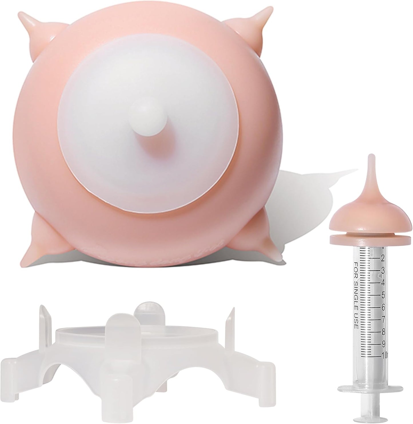 Doggiema Puppy Feeder Puppy Milk Feeder Puppy Nursing Station Puppy feeders for Multiple Puppies Puppy Milk replacer Dongdong pet S Size Bowl (Toy/Small Puppy)