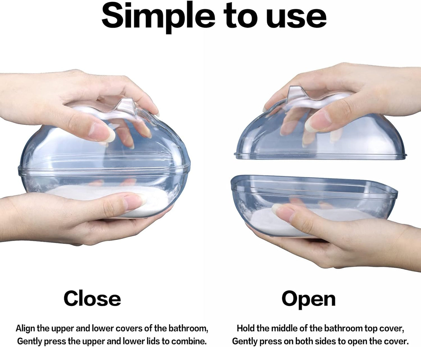 Hamster Bathtub,Hamster Bathroom,Small Animal Habitat Décor,Sand Bath Container Transparent Beds,Hamster Bed,Ice Bathtub,Sleep Pad Nest,Sand Bath Box for Small Pet Animals Cage Accessories（L）