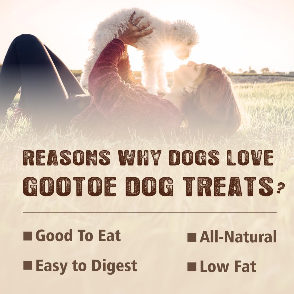Gootoe Soft Chicken Dental Chews with Chlorophyll 1.5 lb, All Natural, Grain-Free, High-Protein, Healthy & Easily Digestible, Soft Texture, Resealable