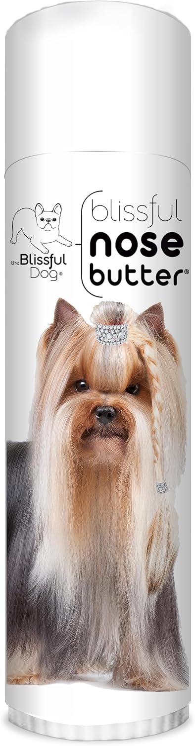 The Blissful Dog Yorkshire Terrier Unscented Nose Butter - Dog Nose Butter, 0.50 Ounce