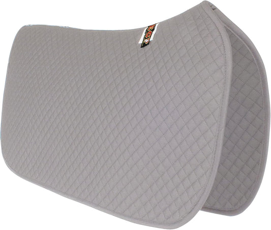 ECP Equine Comfort Products All Purpose Diamond Quilted Western Saddle Pad for Injury Prevention, Breathable, Hypoallergenic, Shock-Absorbing Cushion for Horse Comfort