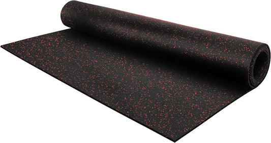 Flooring Inc's 1/4" Thick Tough Rubber Flooring Roll | Flexible Recycled Rubber Floor Mats for Home Gym | Heavy Duty Rubber Mat for Home Gyms, Sheds, Horse Stall Mat or Trailer