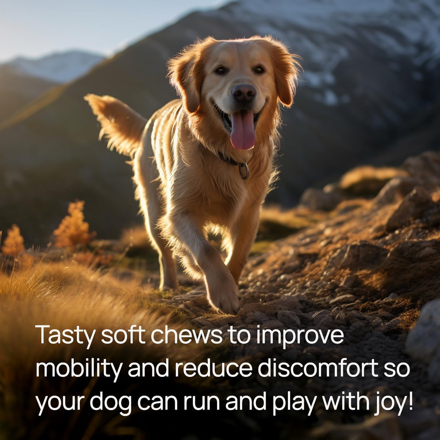 pawTree Joint & Hip Support Supplement for Dogs & Cats with Glucosamine, Chondroitin, MSM, Tumeric & Green Lipped Mussels - Vitamins & Health Essentials - All-Natural Mobility Soft Chews