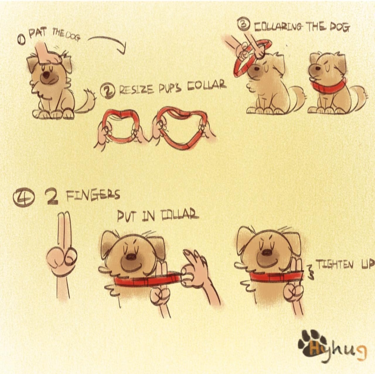 Hyhug Improved Design Nylon Webbing, Cold Water Washing Does Not Fade, Not Polluting Dog Hair, Wear Resistant and Not Prone to Fuzzing. No Slip Training Martingale Collar (Candy Pink, Medium)