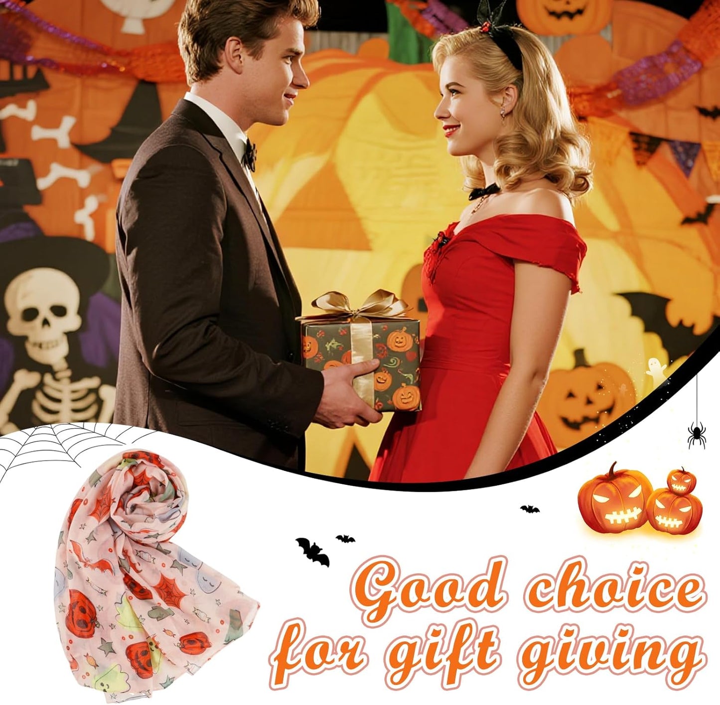 E-Clover Fashion Scarf for Women Lightweight Scarves Shawl Wrap for Spring/Summer Winter