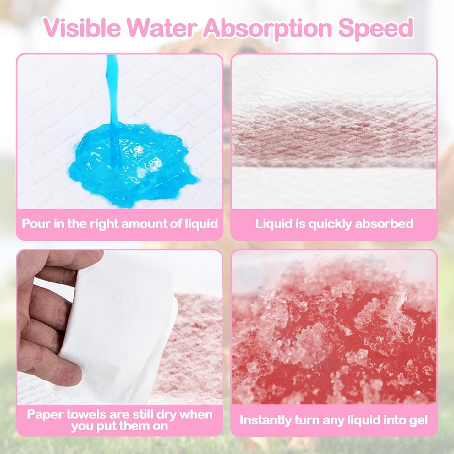 Dog Pee Pads XL:24"*35" Training Pads Upgrade Triple Thickness All-Purpose Super Absorbent & Leak-Proof, Quick Dry and Leak-Proof and Odor Control, for Puppies Dogs, Cats, Rabbit and Pets (25-Count)