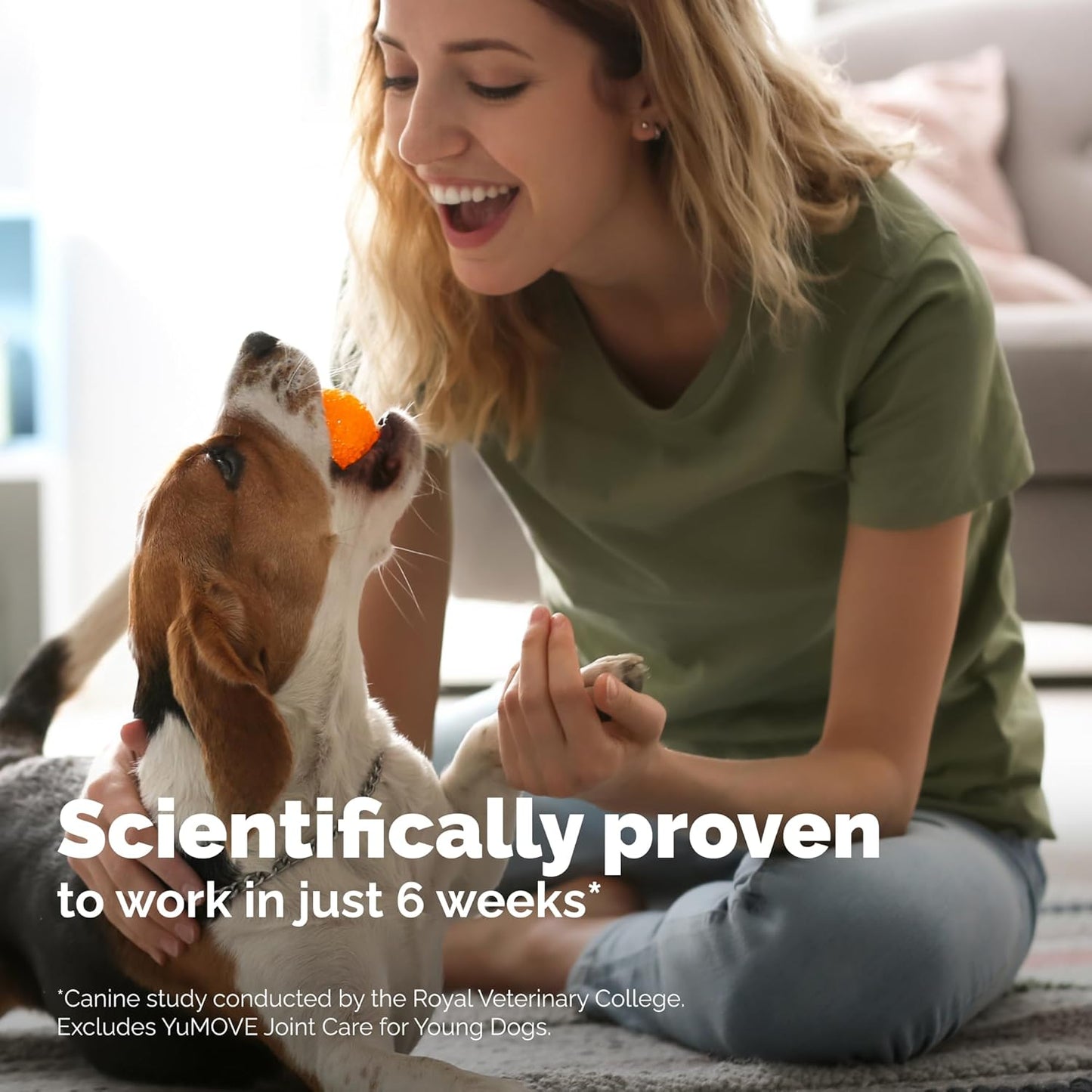 YuMOVE Hip & Joint Supplement for Dogs with Glucosamine, Hyaluronic Acid, Green Lipped Mussel & Omega 3 Joint Supplement - Regular or Advanced Strength (90ct, Advanced Vet Strength Soft Chews)