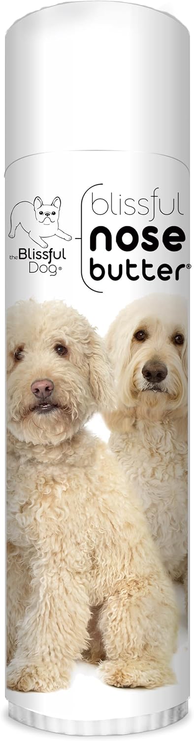 The Blissful Dog Goldendoodle Unscented Nose Butter - Dog Nose Butter, 0.50 Ounce