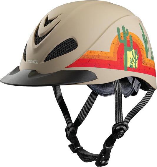 Troxel Rebel Turquoise Rose Helmet