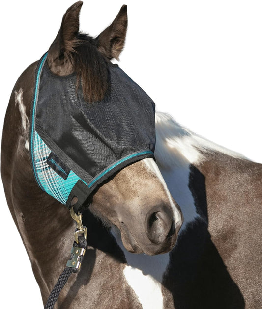 Kensington 90% UV Fly Mask CatchMask UViator - Without Ears & Forelock Freedom Web Trim Size: X.Large Color: 2021 - Atlantis