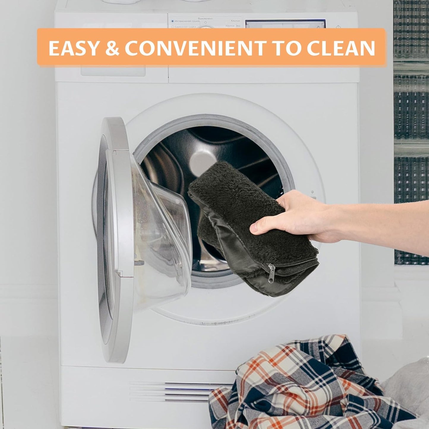 Petsfit Small Dog Purse Carrier, Portable Pet Carrier Tote Cat Carrier with Adjustable Safety Leashs, Pocket, Poop Dispenser, Waterproof TPU Bottom, Black