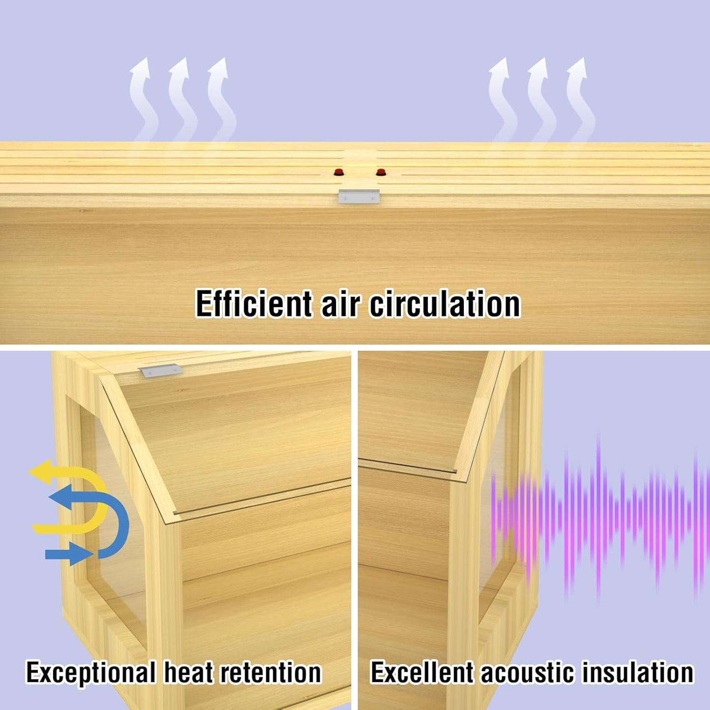 30 Gallon Bearded Dragon Tank, Reptile Terrarium with Feeding Tongs, Lockable Clear Acrylic Roof, Snake Tank Enclosure, Reptile Cage, Lizard, Leopard Gecko Tank, 32" L x 16" W x 16" H