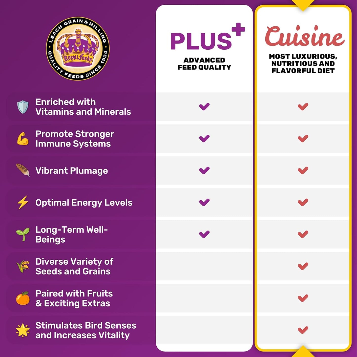 Cockatiel & Conure Cuisine 4 Lbs, Cockatiel & Conure Bird Seed, Nutrient-Rich Mixed Birdseeds, Bird Food for Cockatiels, Natural Mixed Seeds for Other Small Parrot, Daily Energy Growth & Balanced Diet