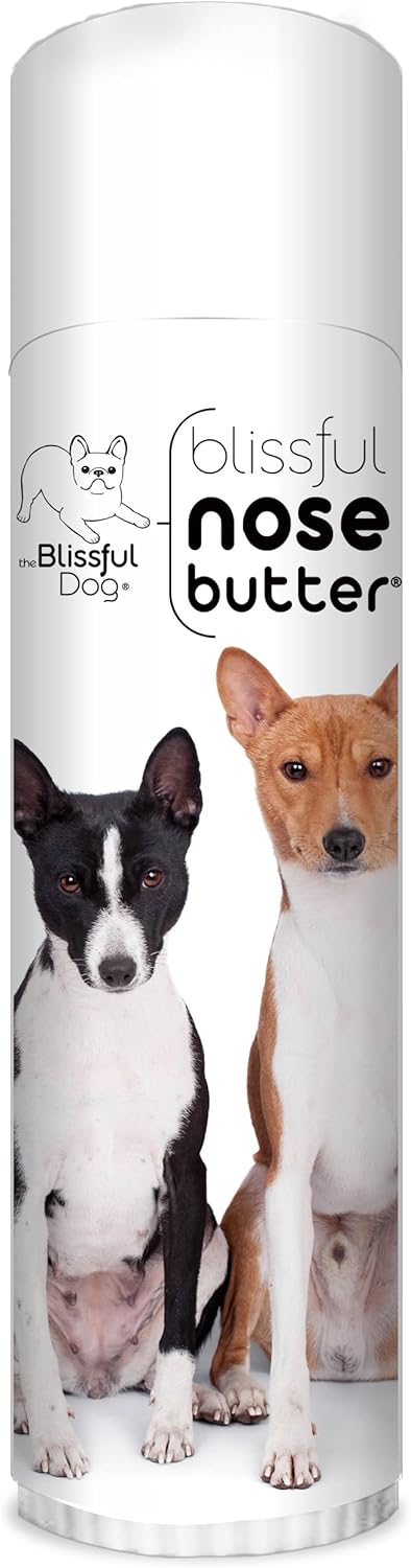 The Blissful Dog Basenji Unscented Nose Butter - Dog Nose Butter, 0.50 Ounce