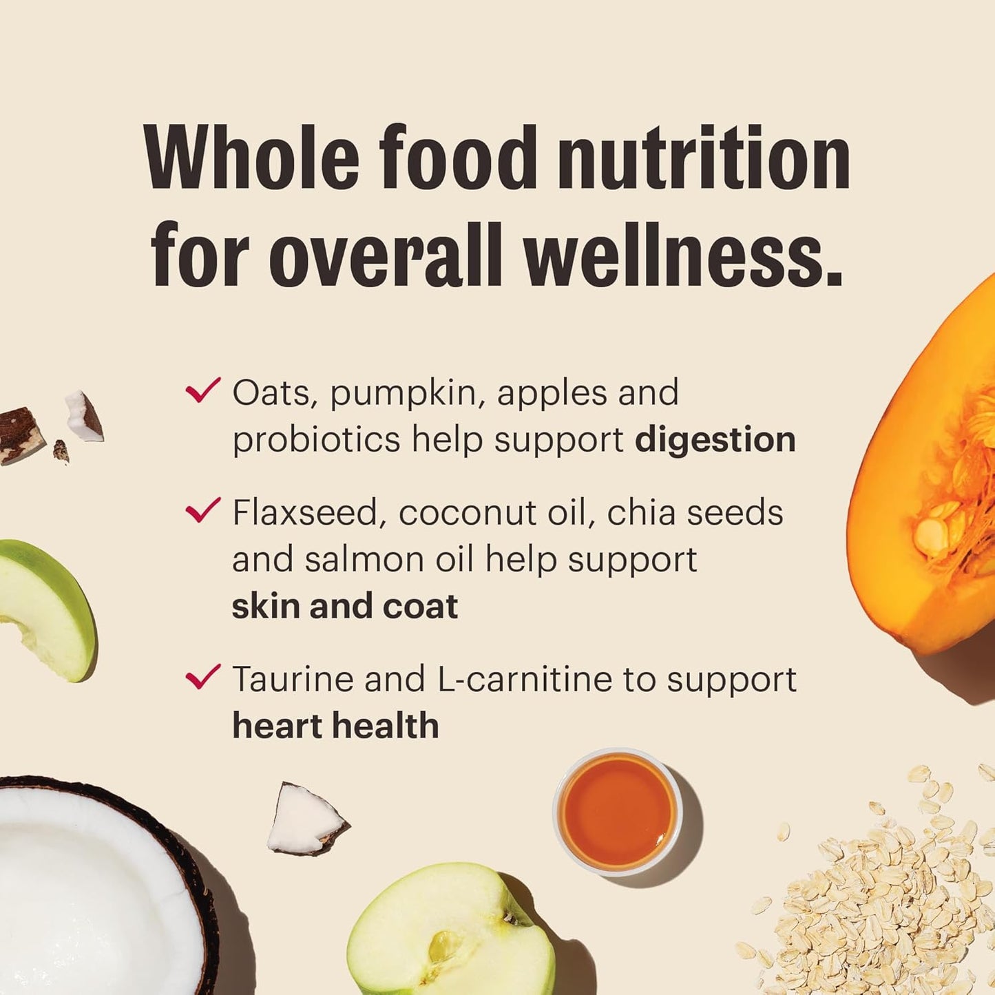 The Honest Kitchen Whole Food Clusters Grain Free Chicken Dry Dog Food, 5 lb Bag