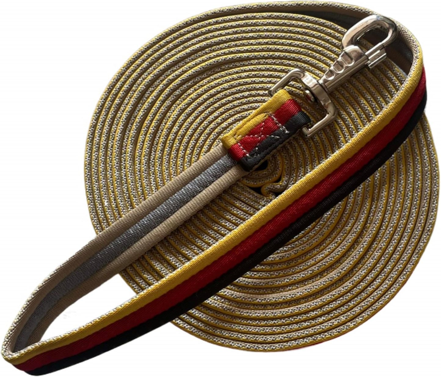 Premium Horse Training Lunge Line with Alloy Trigger Buckle for Accurate Equestrian Training of 26 Foot (8 Meters)