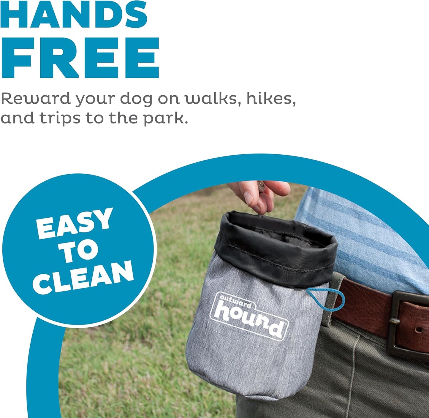 Outward Hound Treat Tote Hands-Free Dog Training Pouch