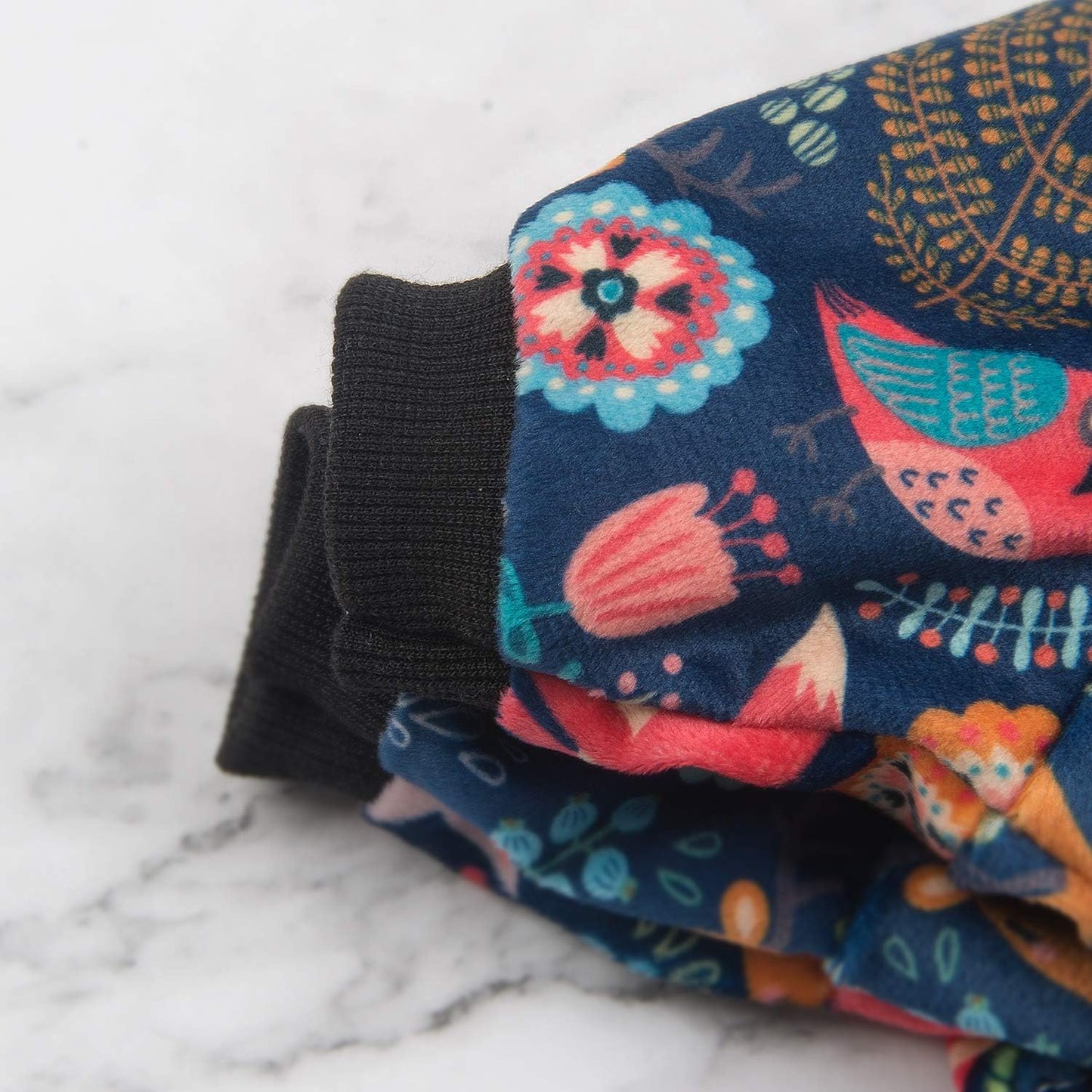 CuteBone Small Dogs Outfit Soft Puppy Onesies Pjs Dog Pajamas Pet Coat Cat Apparel Comfy Doggie Jumpsuit Bodysuit for All Seasons P75M