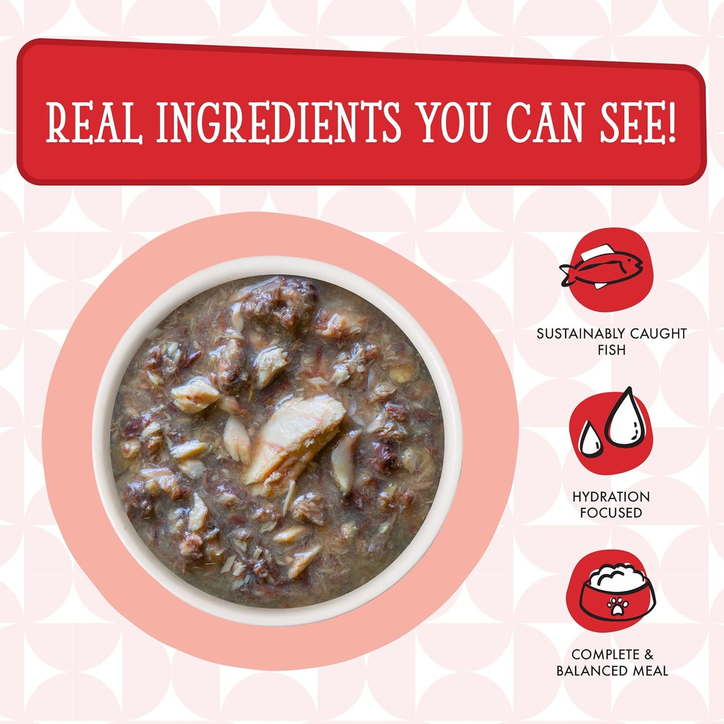 Weruva Cats in The Kitchen Mack, Jack & Sam with Mackerel, Skipjack & Salmon in Gravy Cat Food, 3oz Pouch (Pack of 12)