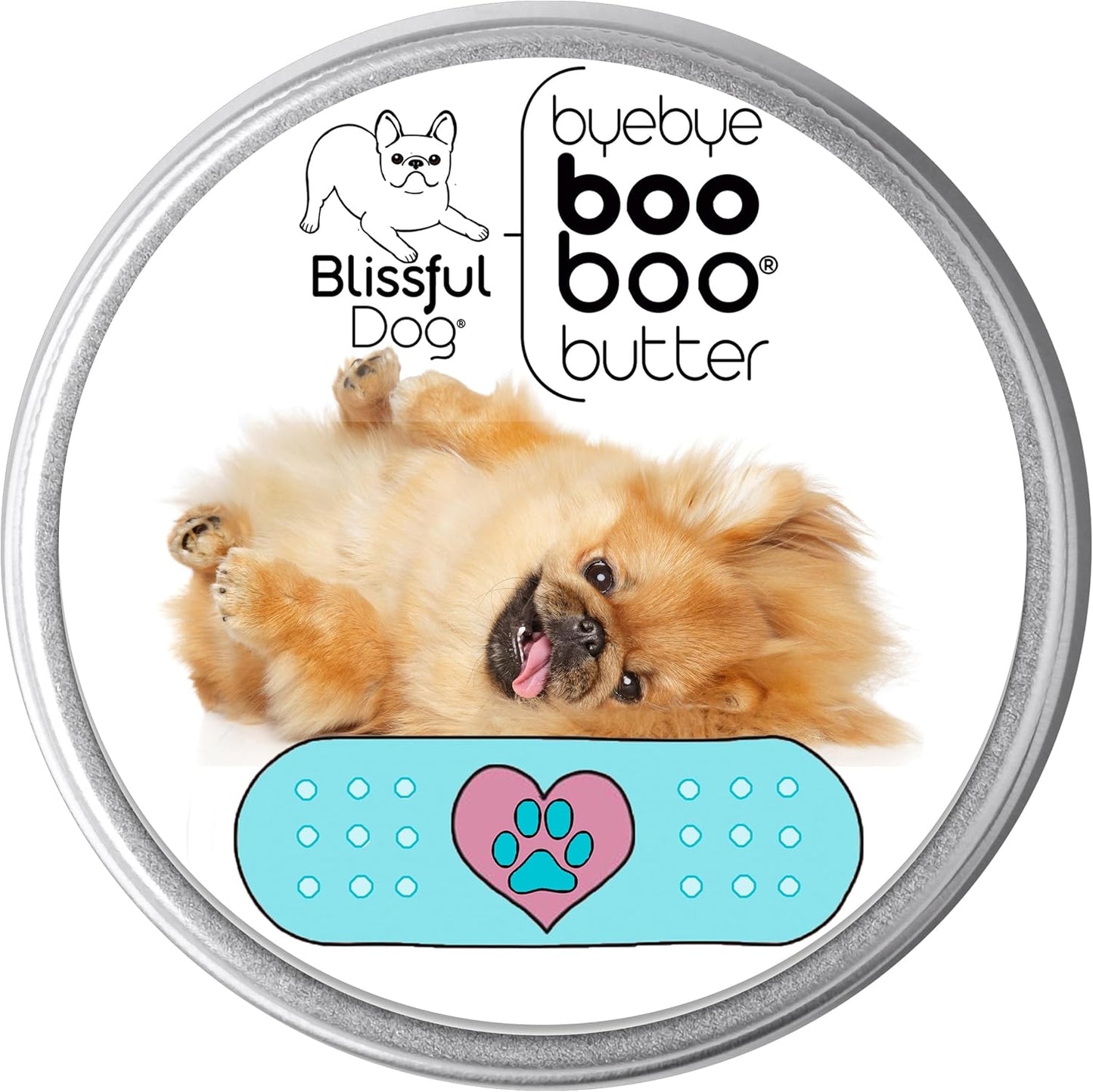 The Blissful Dog 4 oz TIN Pekingese Booboo Butter