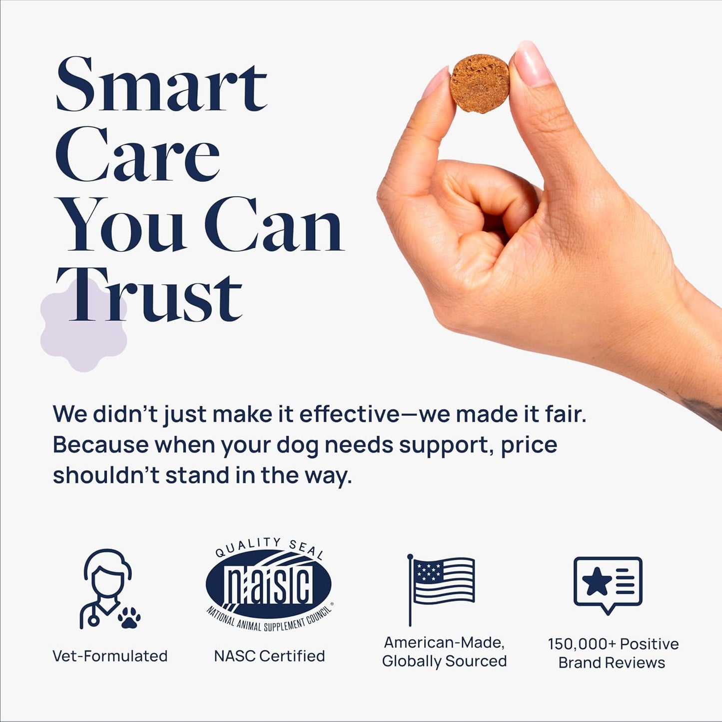 Veterinary Formula Pet Calm 60ct – Vet-Formulated Calming Chews for Dogs with L-Theanine, L-Tryptophan for Behavior Support, Relaxation Treats, Puppy Chews for Stressful Situations, Dog Calming Aid