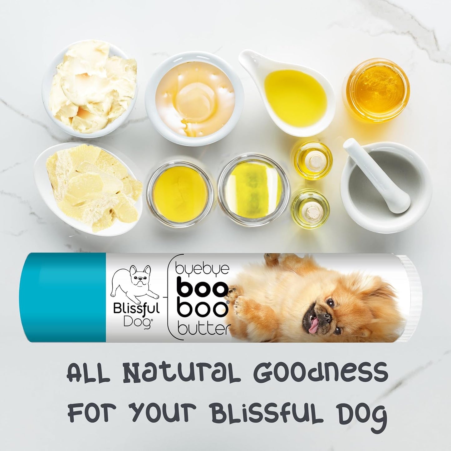 The Blissful Dog .15 oz Tube Pekingese Booboo Butter