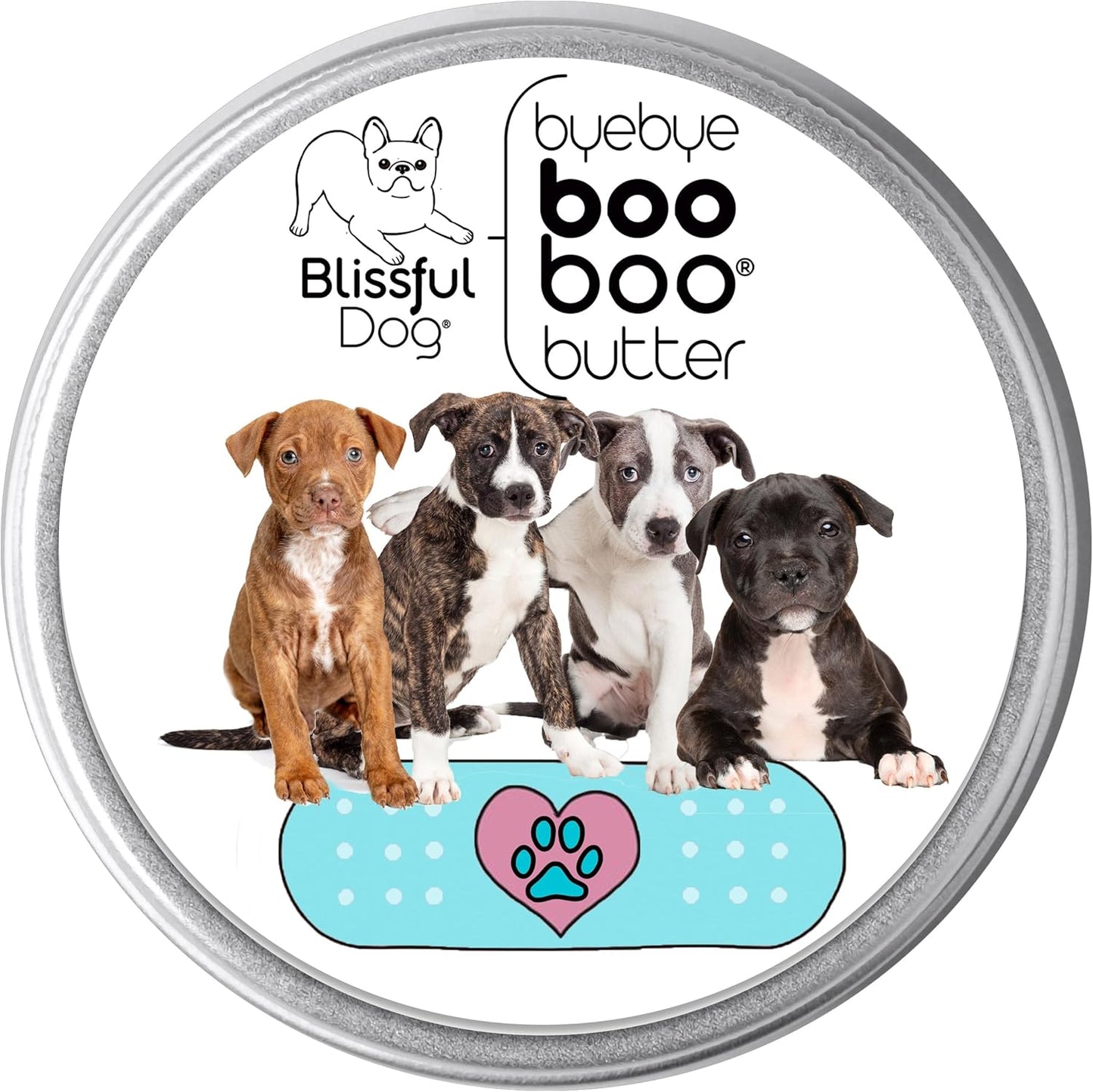 The Blissful Dog Staffordshire Pitbull Terrier Boo Boo Butter, 4-Ounce