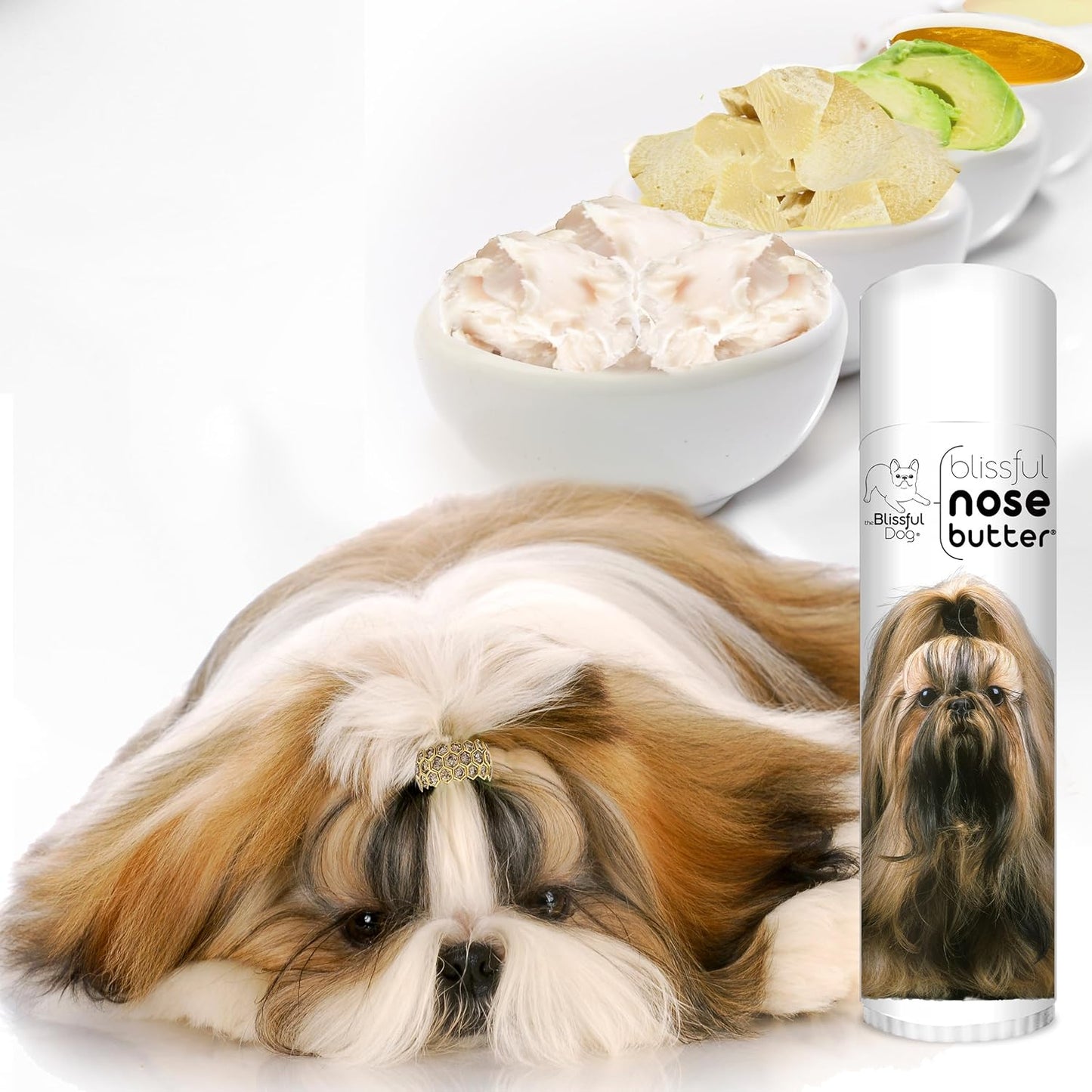 The Blissful Dog Shih Tzu Unscented Nose Butter, 0.50-Ounce