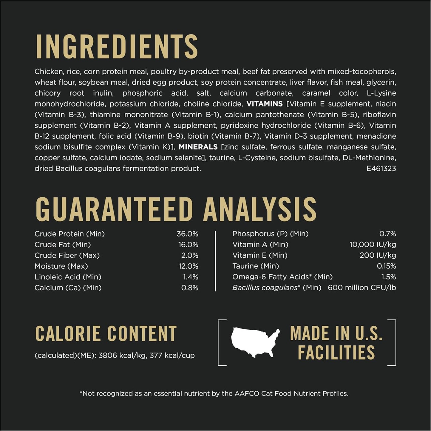 Purina Pro Plan High Protein Cat Food With Probiotics for Cats, Chicken and Rice Formula - 7 lb. Bag