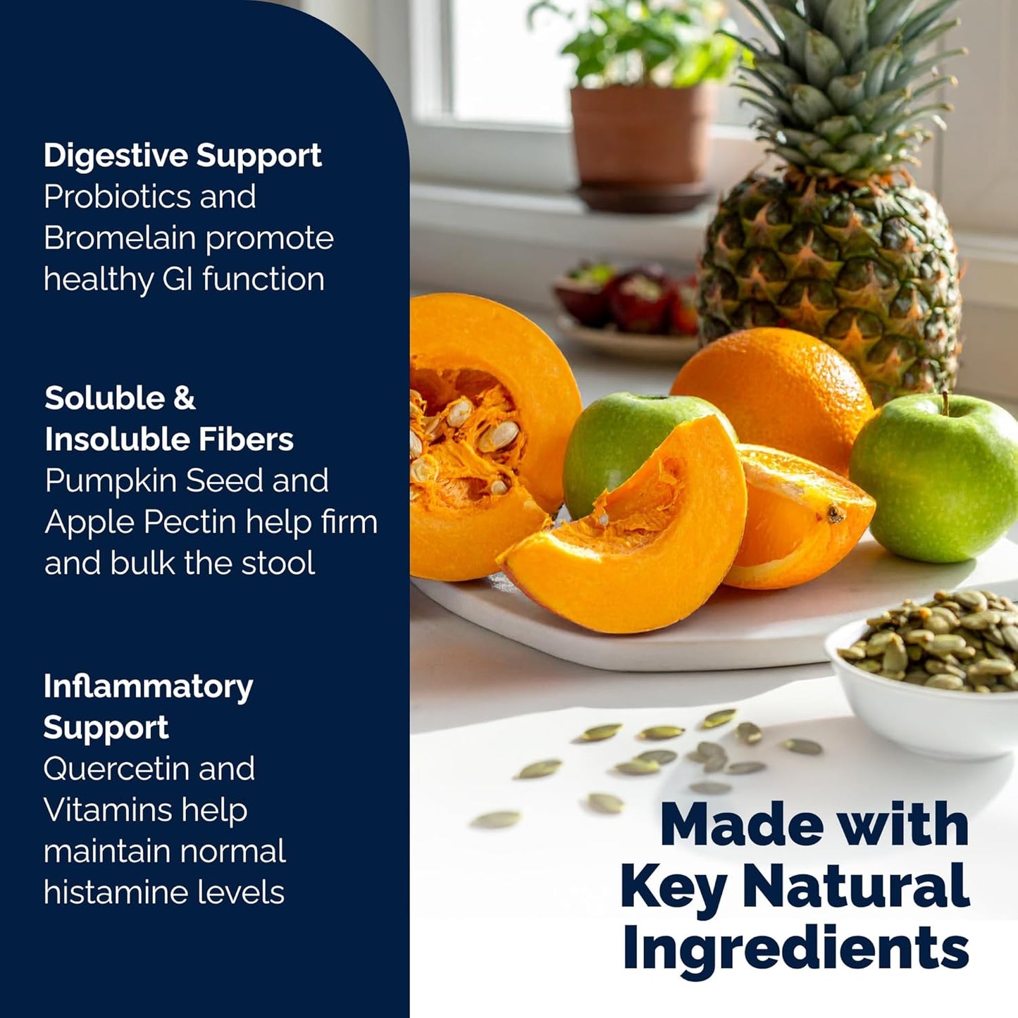 Vetnique Labs Glandex Anal Gland Soft Chew Treats with Pumpkin for Dogs Digestive Enzymes, Probiotics Fiber Supplement for Dogs Boot The Scoot (Bacon Flavor Chews, 60 Count)