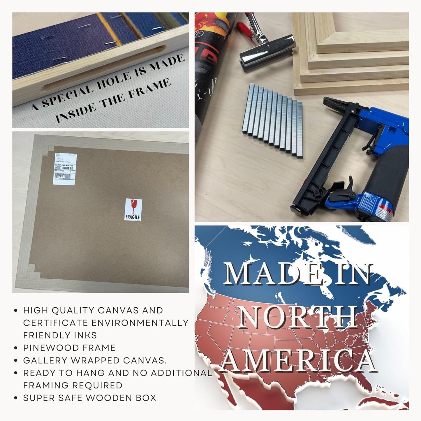 Nature Wall Art Prints - Ocean Forest Mountain Lake Canvas Landscapes - Small to Extra Large Living Room Bedroom Kitchen Bathroom Décor (Golf Course with Stone Bridge, 31L" x 47W" - 3 Panels)