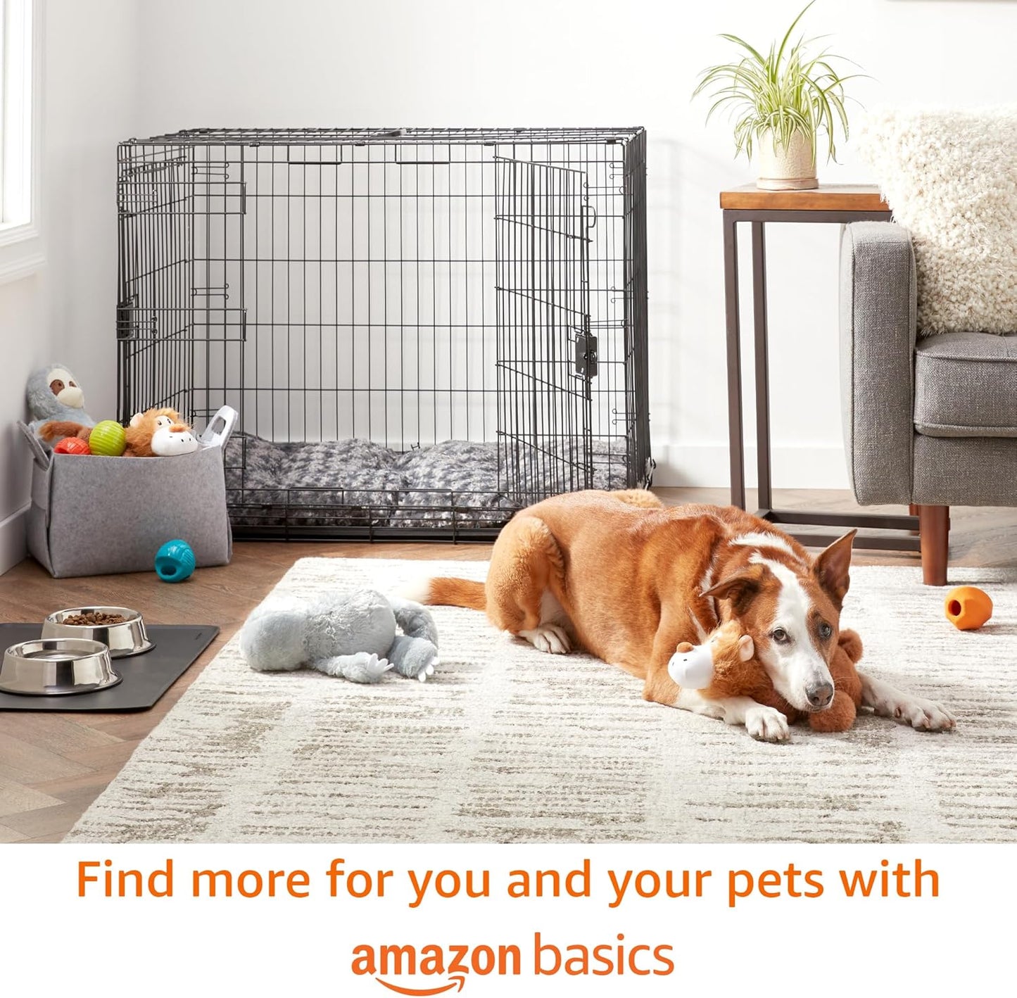 Amazon Basics Dog Poop Bags with Dispenser, 540 Count, Enhanced for Guaranteed Leakproof, Unscented, Includes Leash Clip