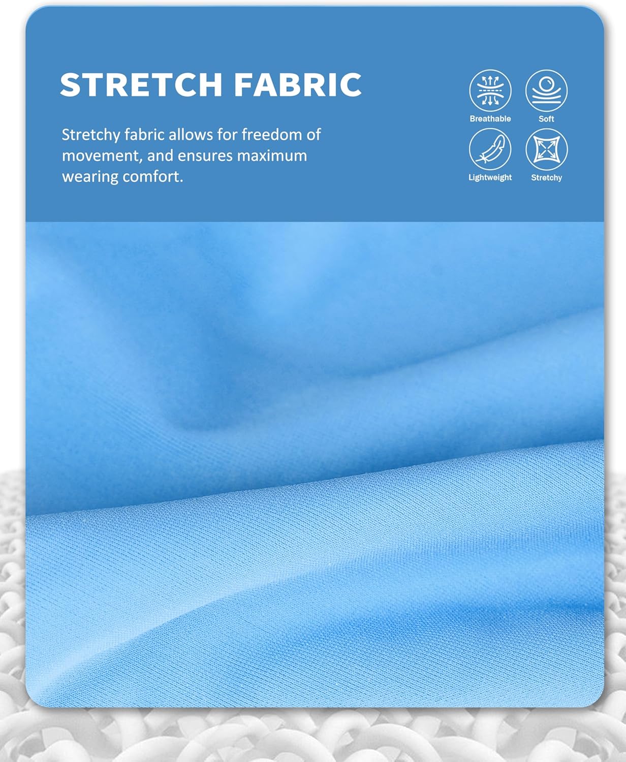 Harrison Howard Horse Fly Mask with Forelock Opening Stretch Breathable and Comfortable for Horses UV -Protection Ice Blue M