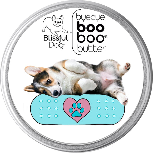 The Blissful Dog 8 oz TIN Corgi Booboo Butter