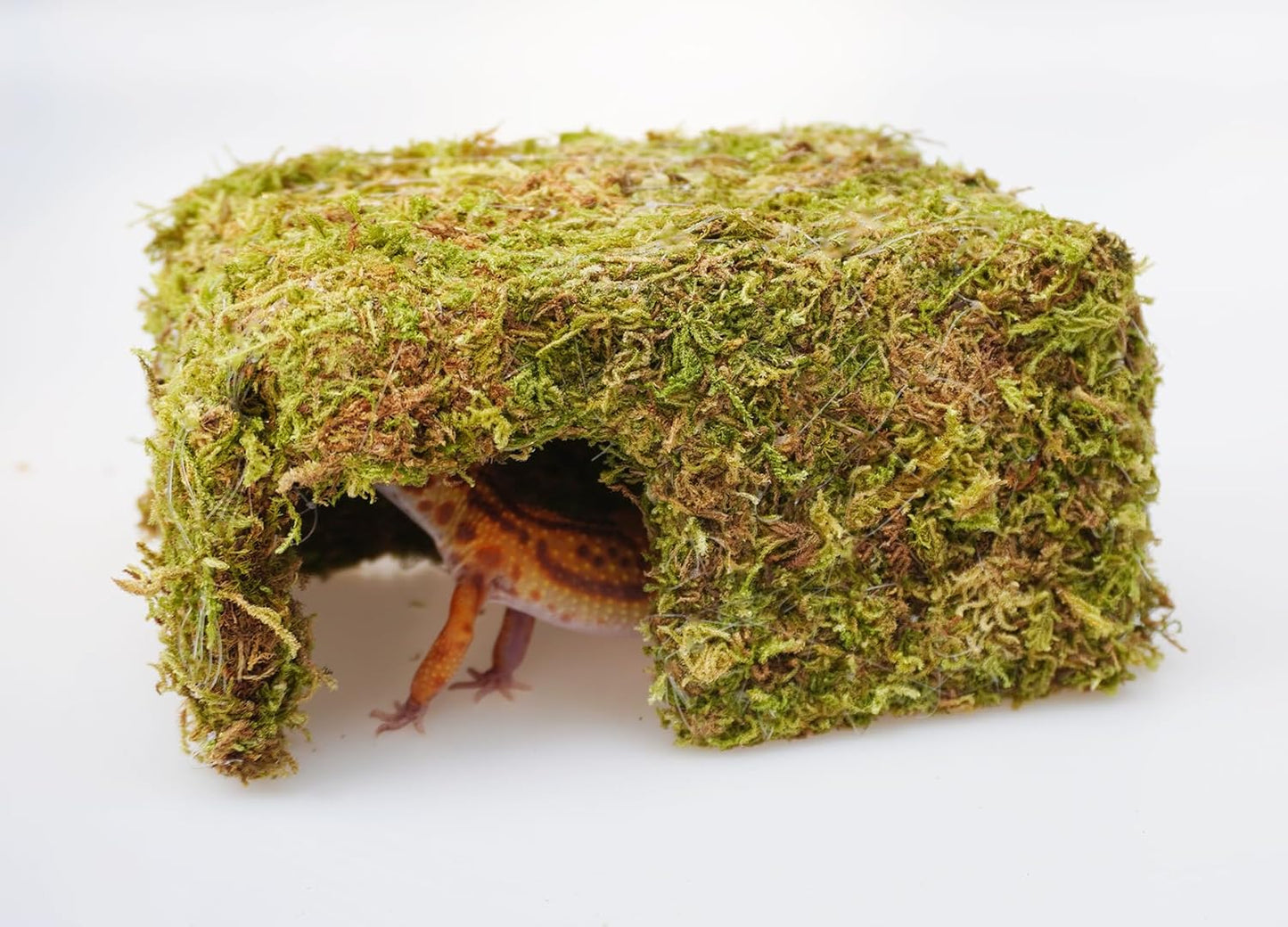 Leopard Gecko Tank Accessories, Cute Reptile Hideout Cave, Essential Tank Terrarium Habitat Decor, Adjustable Toys Supplies